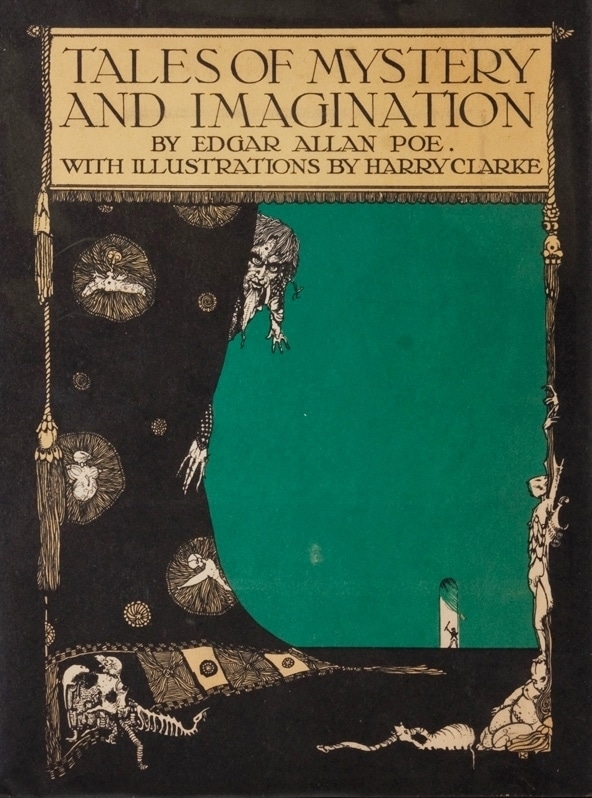 Clarke cover 1923 Poe's Tales of Mystery and Imagination